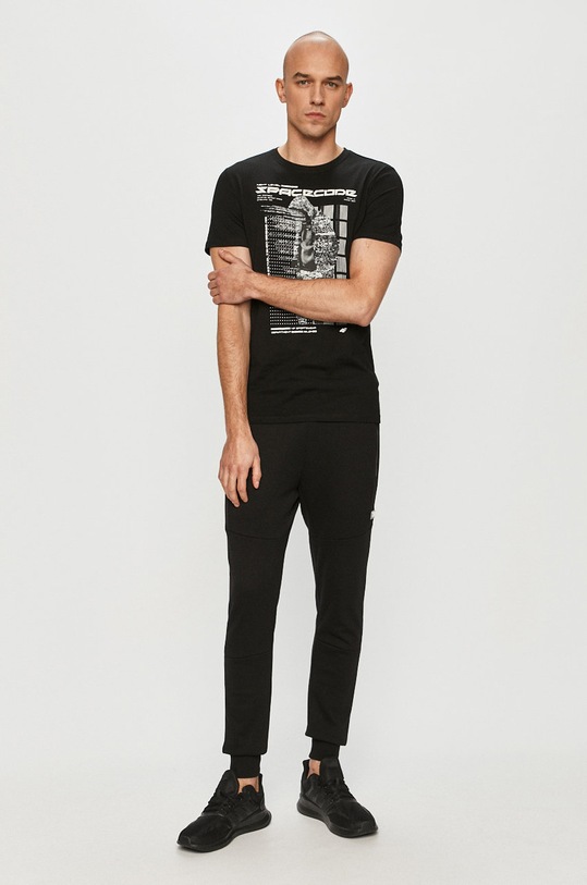 Jack & Jones - Nohavice 12184970 čierna AA00