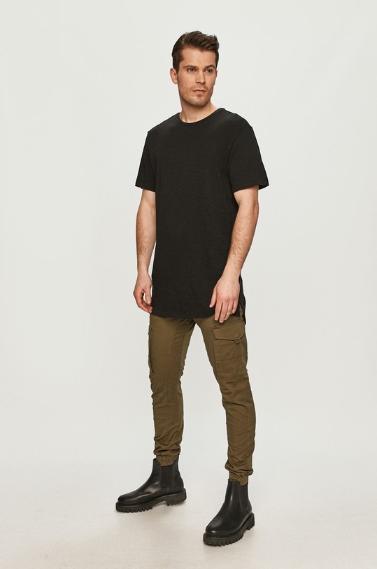 Jack & Jones Spodnie 12141844 zielony AA00