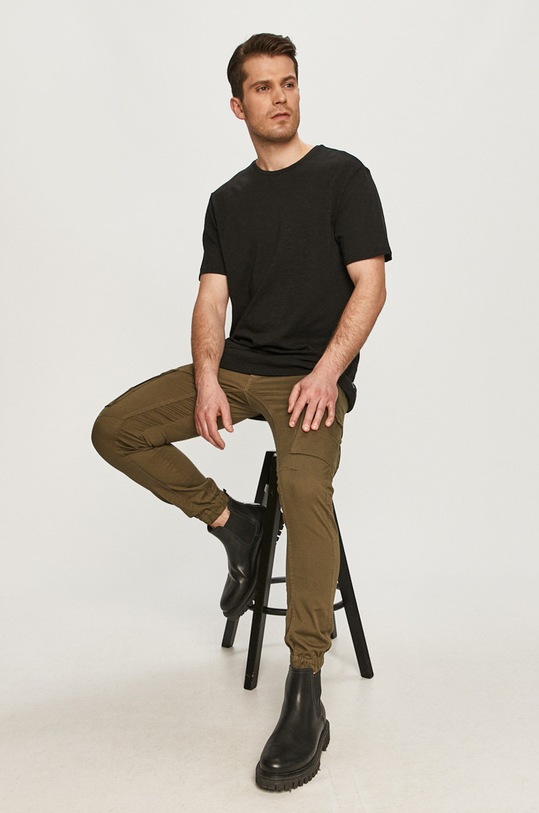 Jack & Jones Spodnie zielony 12141844