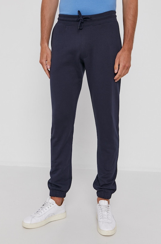 Selected Homme Spodnie dzianina granatowy 16080132