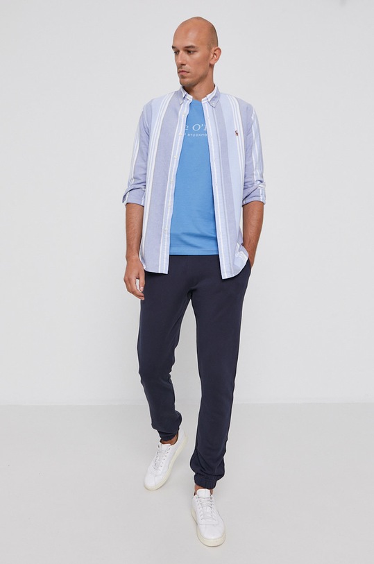 Selected Homme Spodnie 16080132 granatowy AA00