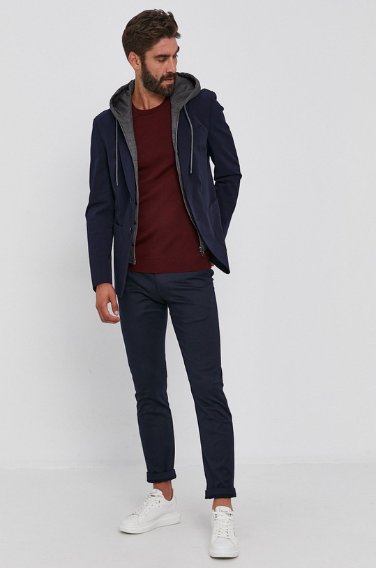 Nohavice Selected Homme 16080157 tmavomodrá AA00