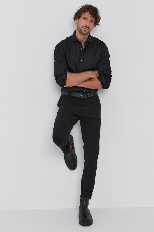 Tiger Of Sweden Pantaloni T61891017Z negru AA00