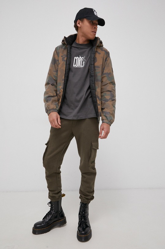 Nohavice Jack & Jones pletenina zelená 12195583