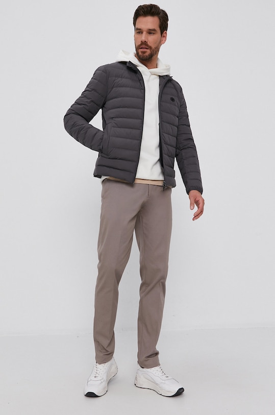 Hlače Emporio Armani 8N1P15.1NJ9Z siva AA00