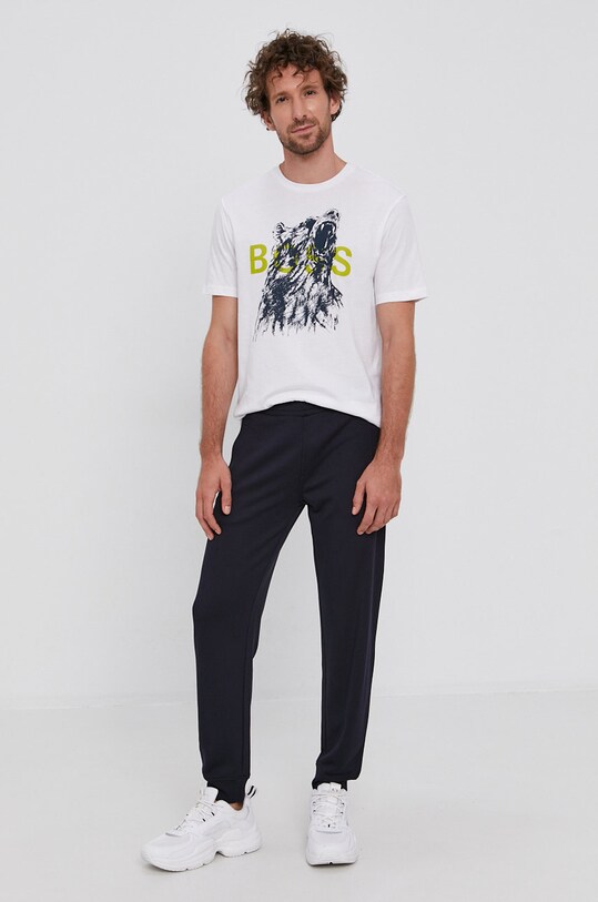 Emporio Armani pantaloni 8N1PS9.1JRIZ bleumarin AA00