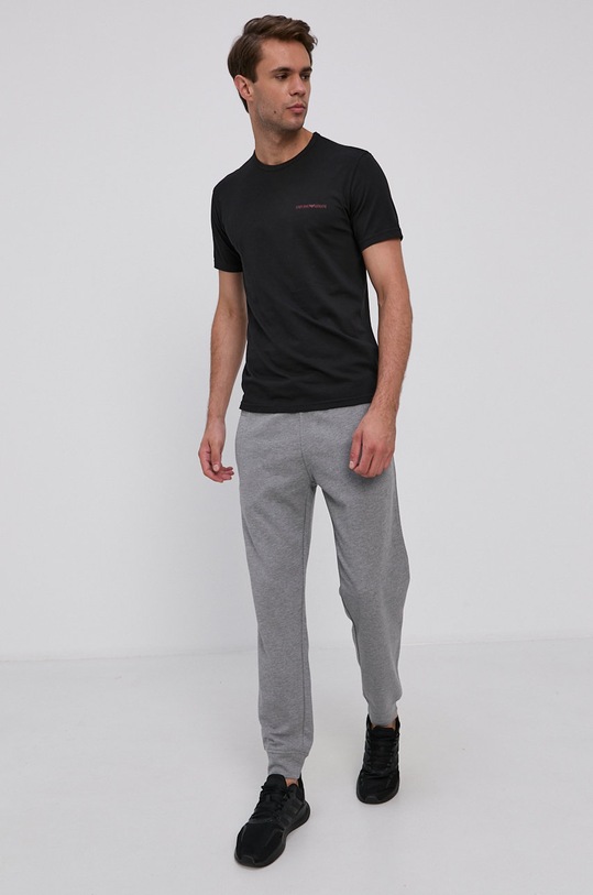 Hlače Emporio Armani 8N1PS9.1JRIZ siva AA00
