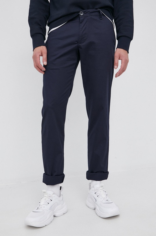 Kalhoty Armani Exchange chinos námořnická modř 8NZP45.ZNMTZ.NOS