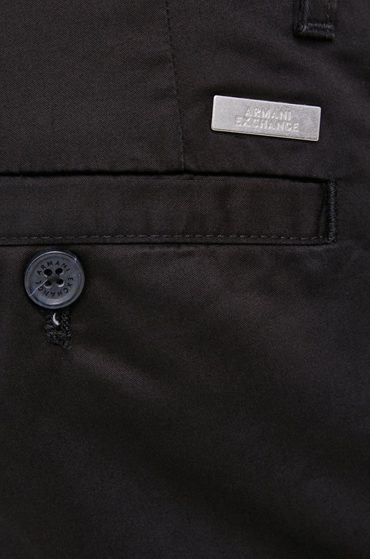 Armani Exchange Spodnie 8NZP45.ZNMTZ.NOS czarny 8NZP45.ZNMTZ.NOS
