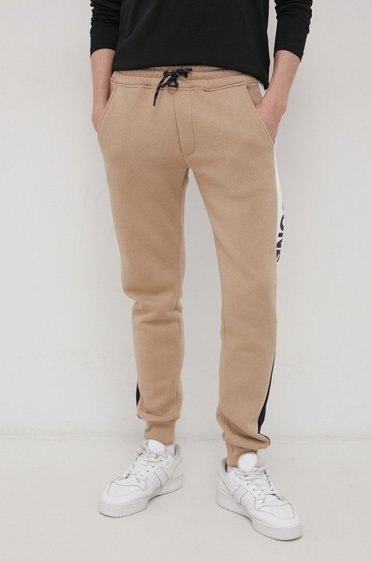 Jack & Jones Spodnie 12197199.Crockery beżowy AA00