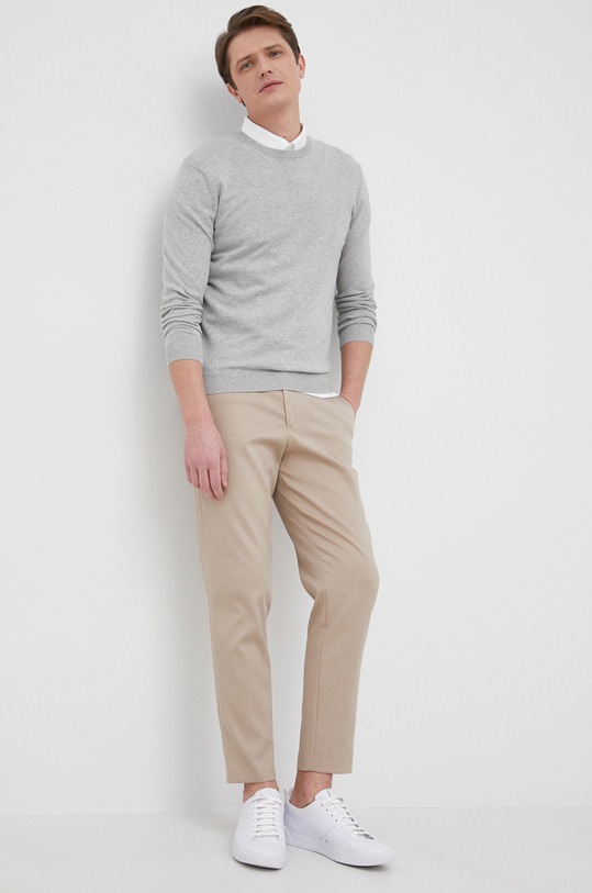 Kalhoty Selected Homme 16079733.Sand béžová AA00