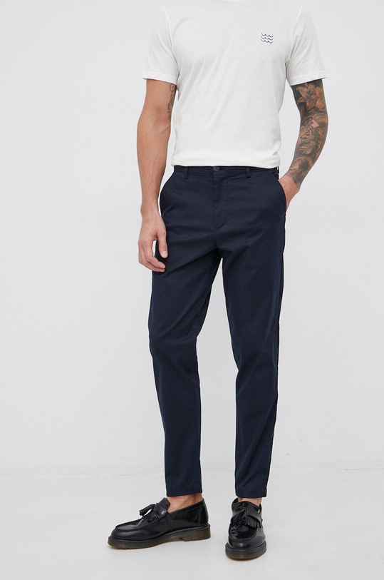 Nohavice Selected Homme s elastanom tmavomodrá 16080158.DarkSapphi