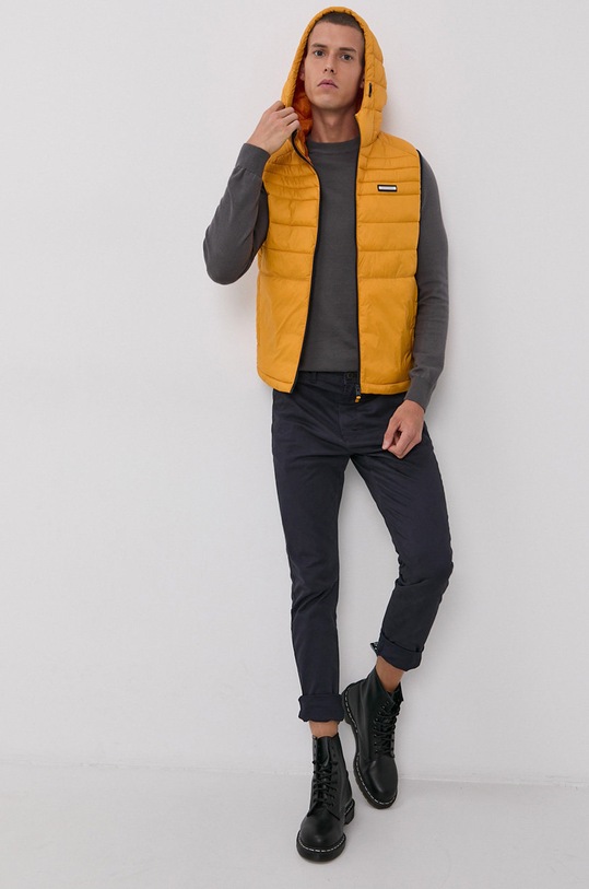 Solid Spodnie 21104324.791991 granatowy ZS24