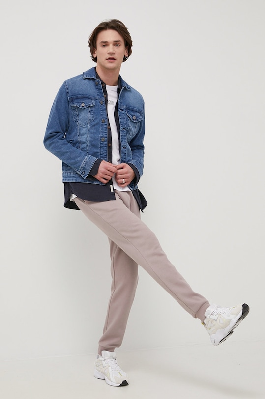 Kalhoty Jack & Jones 12178421.Fungi béžová AA00