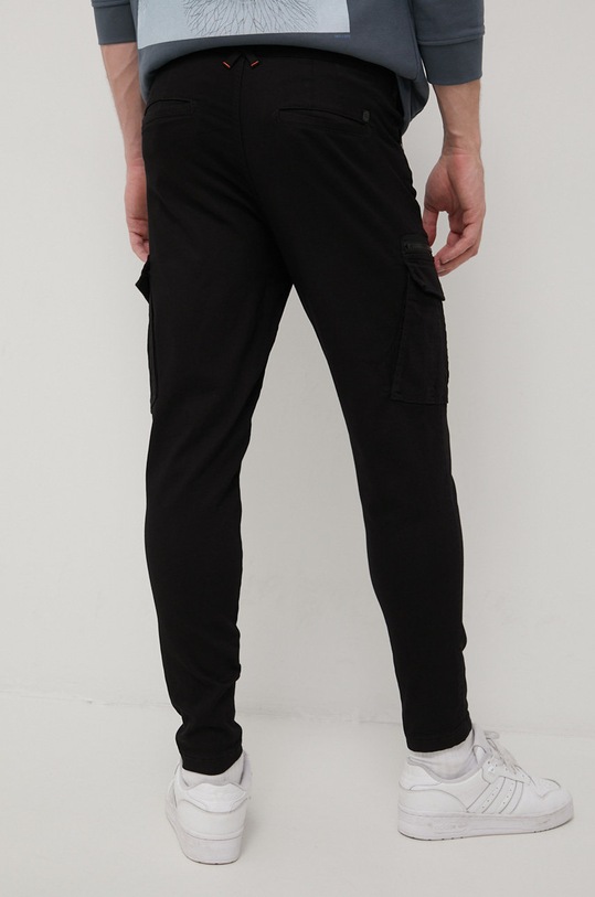 Oblečení Kalhoty Jack & Jones 12194240.Black černá