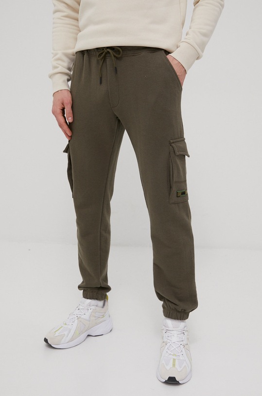 Kalhoty Jack & Jones 12195583.ForestNigh zelená AA00