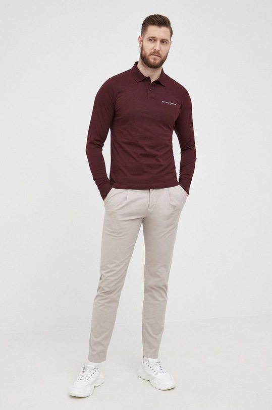 Marc O'Polo spodnie M21002910194 szary AA00