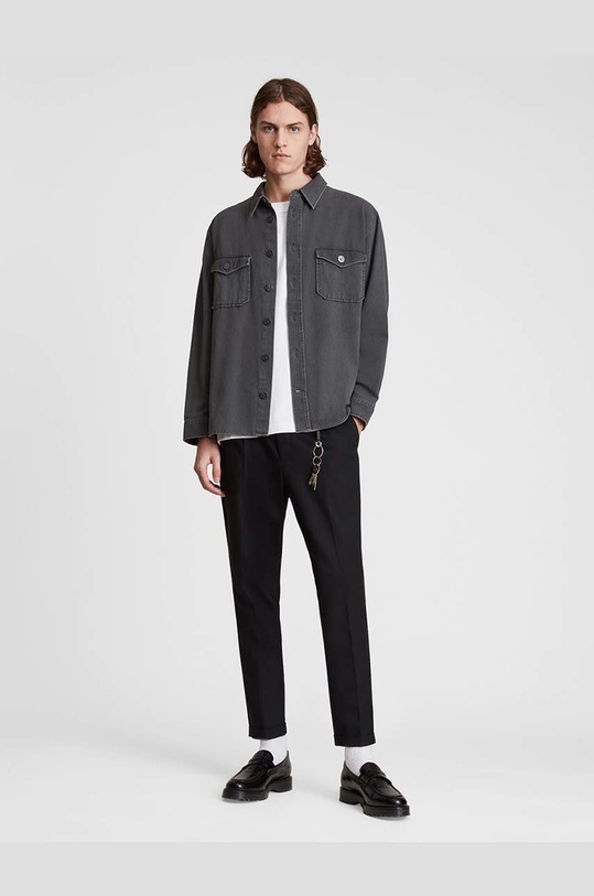 Îmbrăcăminte AllSaints pantaloni MM062V negru