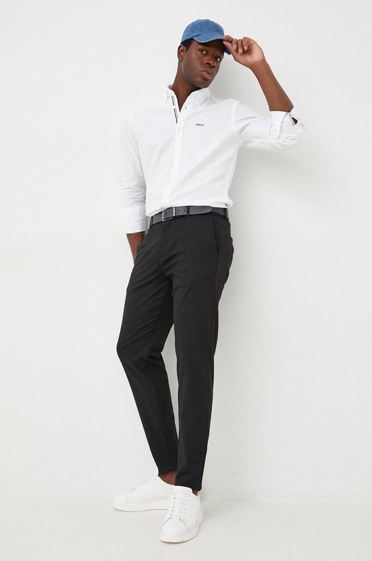 Selected Homme spodnie 16081374.Black czarny AA00