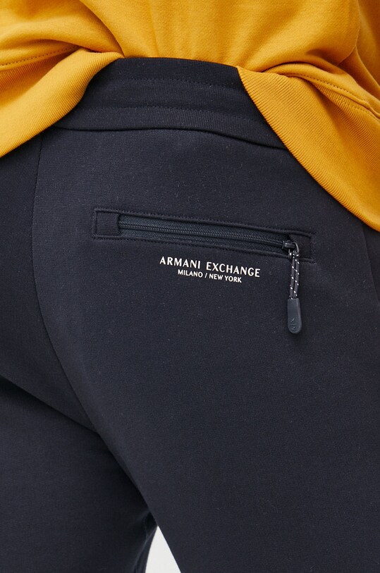 Armani Exchange pantaloni bleumarin 8NZP73.ZJKRZ.NOS
