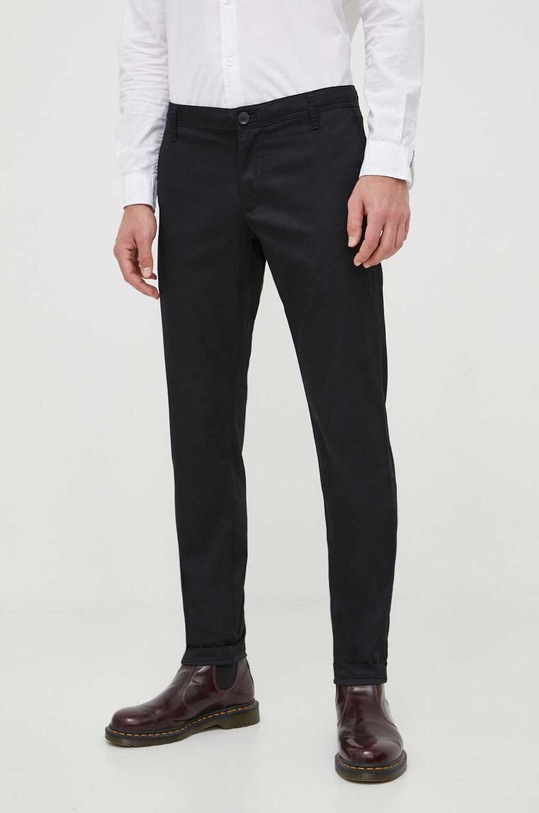 Armani Exchange pantaloni chinos negru 8NZP45.ZN1RZ.NOS