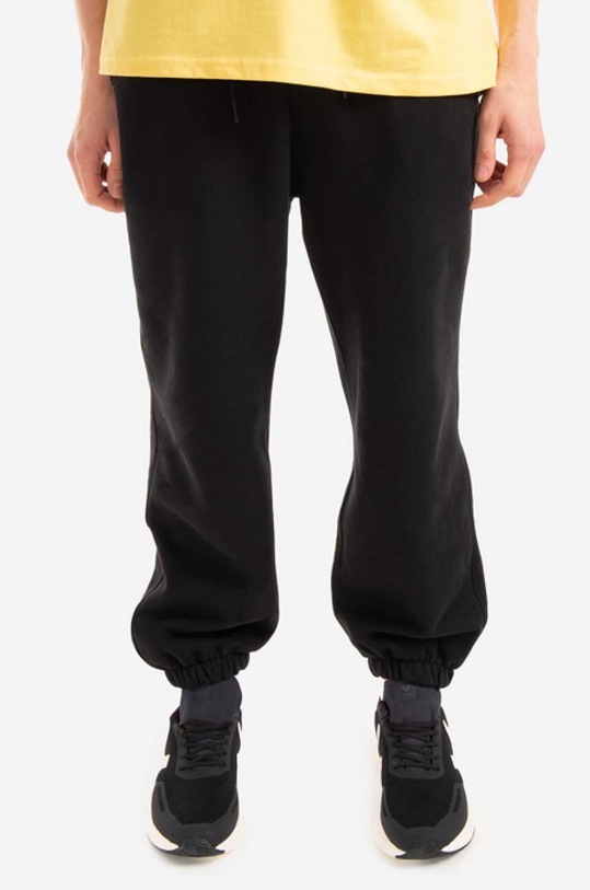 Спортен панталон thisisneverthat BIG изчистен черен TN221TPAWP03