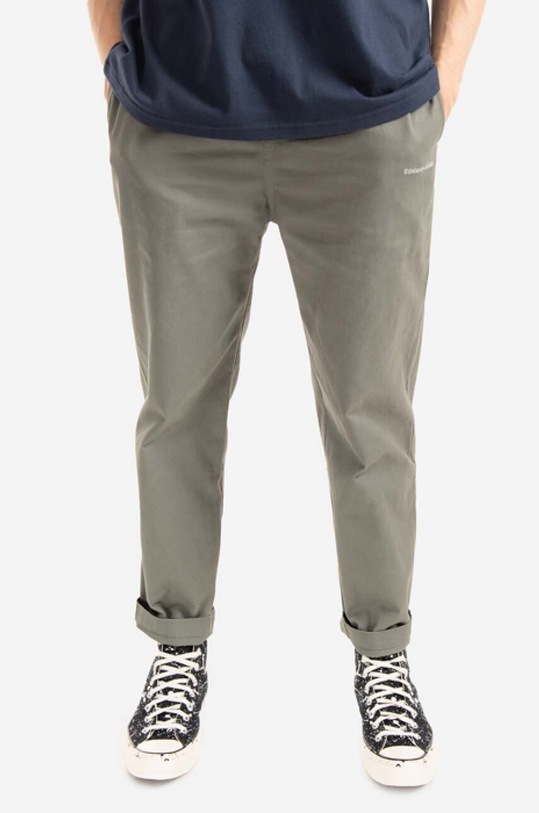 thisisneverthat cotton trousers Easy cotton gray TN221WPACP01