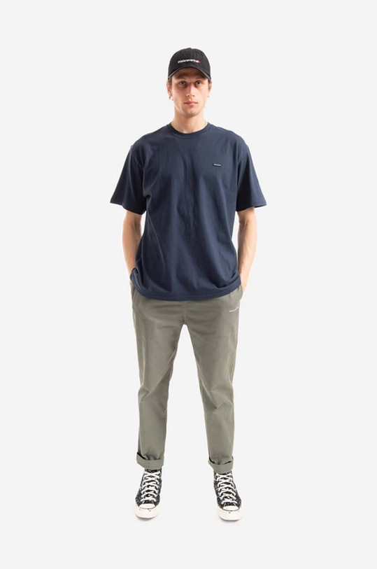 thisisneverthat cotton trousers Easy TN221WPACP01 gray AA00