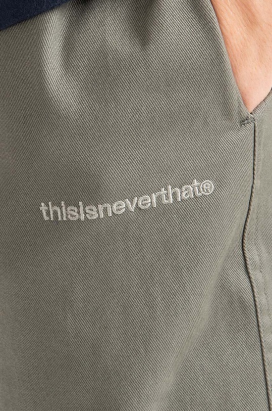 thisisneverthat cotton trousers Easy gray TN221WPACP01