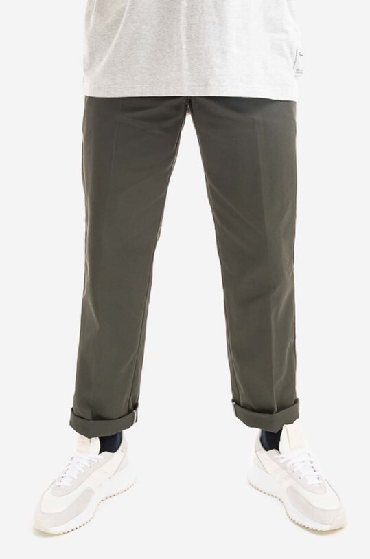 Штани Dickies Spodnie Dickies 874 Work Pant DK0A4XK6OGX прямий зелений DK0A4XK6OGX