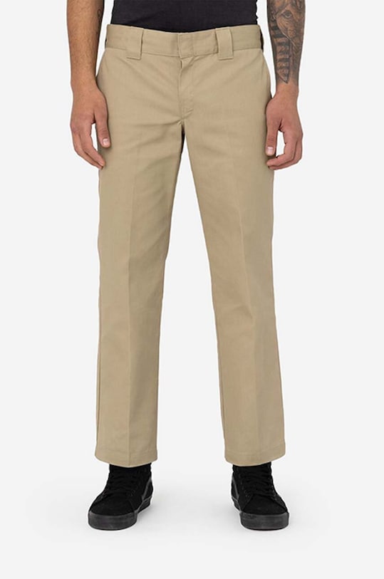Hlače Dickies Work Pant Rec ravni bež DK0A4XK9KHK