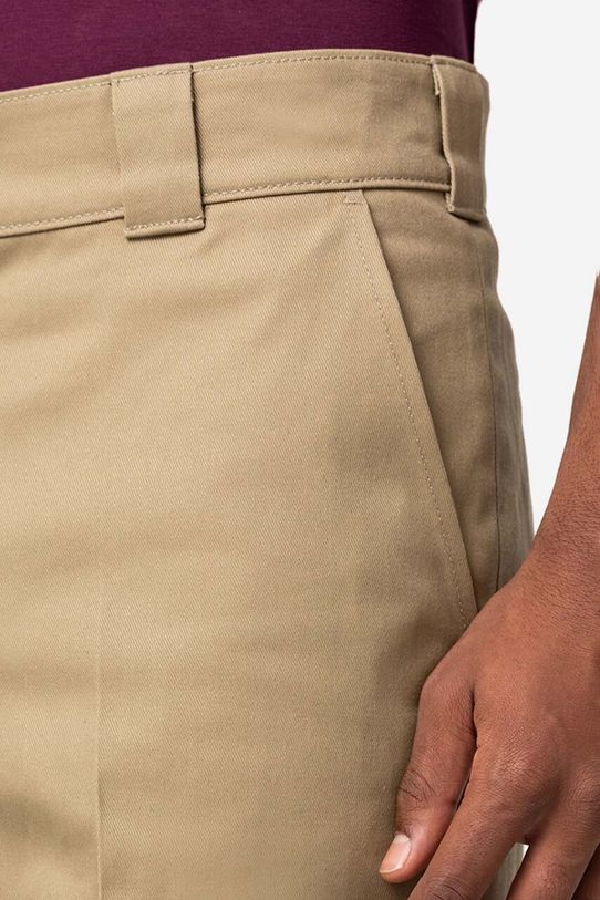 Dickies spodnie Strght Dble Knee Rec beżowy DK0A4XZEKHK