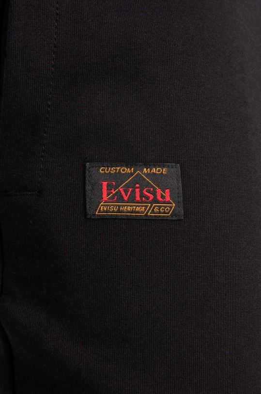Evisu cotton joggers 2ESHTM2SP302XXCT black