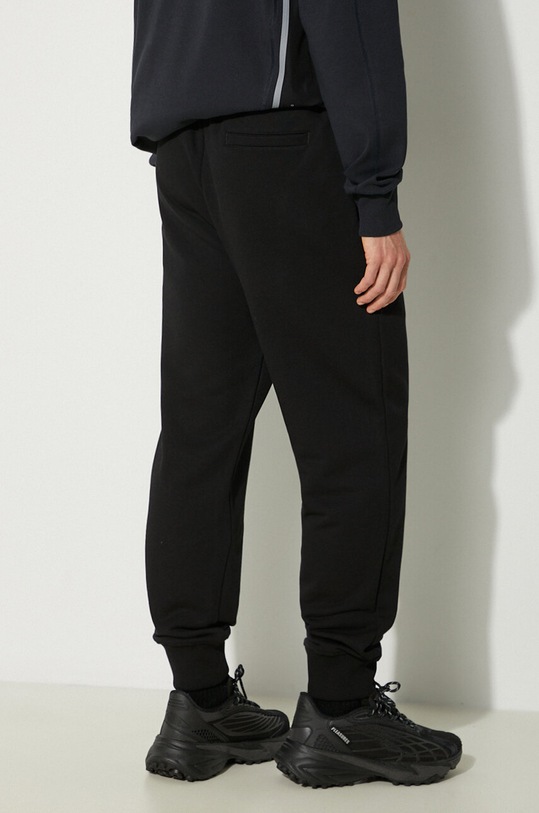 Odzież A-COLD-WALL* spodnie dresowe bawełniane Essential Logo ACWMB096 czarny