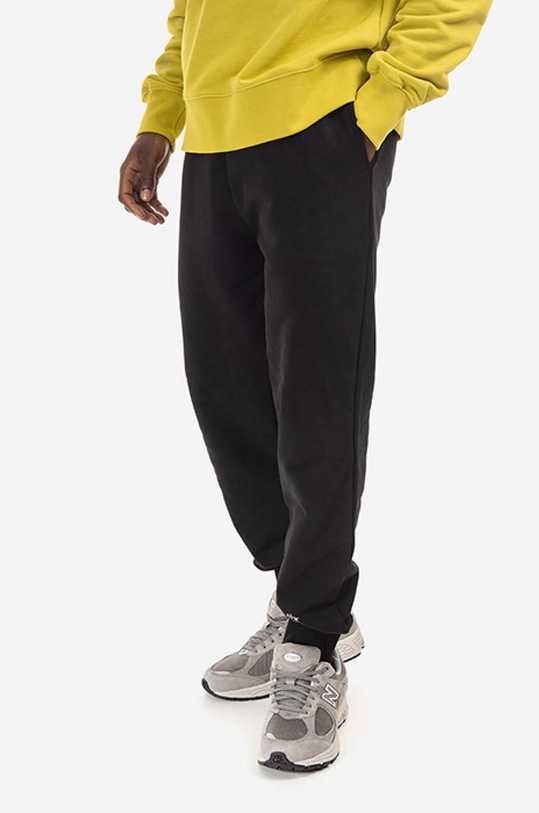 A-COLD-WALL* spodnie dresowe bawełniane Essential Sweatpants ACWMB147. czarny