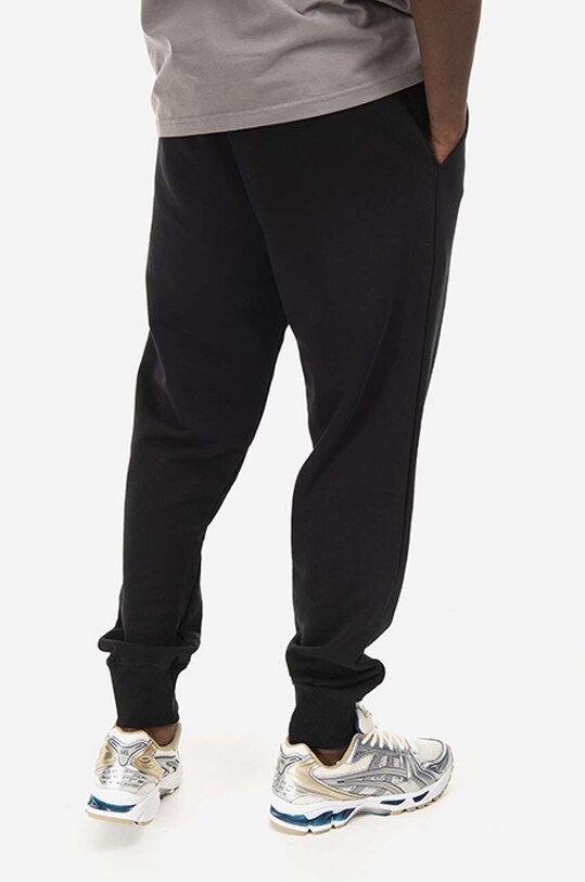 Odzież A-COLD-WALL* spodnie dresowe bawełniane Essential Logo Sweatpants ACWMB148. czarny