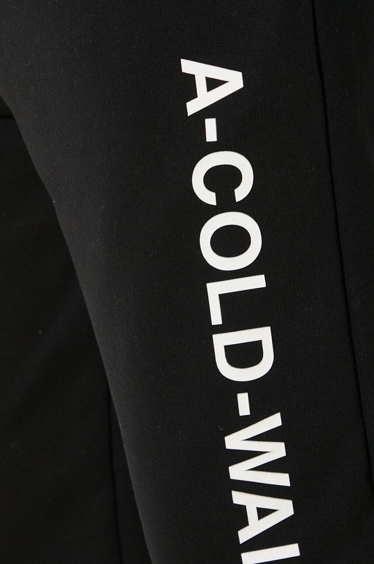 A-COLD-WALL* cotton joggers Essential Logo Sweatpants ACWMB148. black