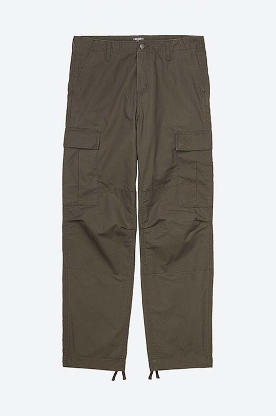 Clothing Carhartt WIP cotton trousers Regular Cargo Pant I015875. green