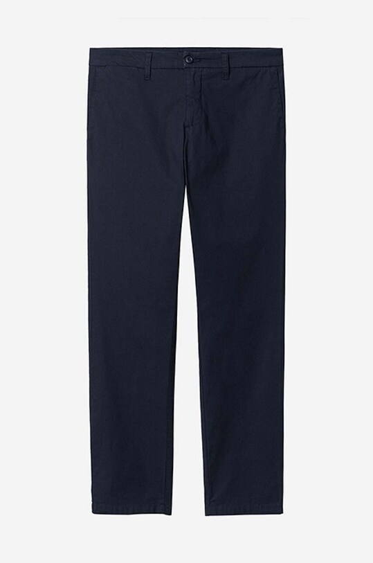 Clothing Carhartt WIP trousers Sid Pant I027955. navy