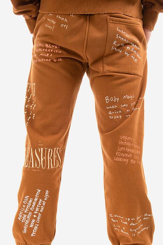 Donji dio trenirke PLEASURES Remote Sweat Pant P21W026