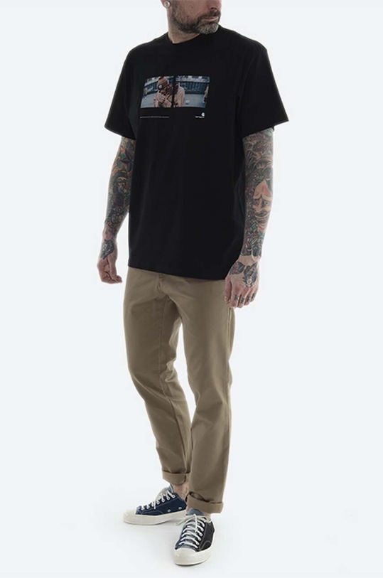 Carhartt WIP trousers brown I003367.