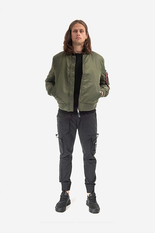Hlače Alpha Industries Jogger 108203.03 crna AW24