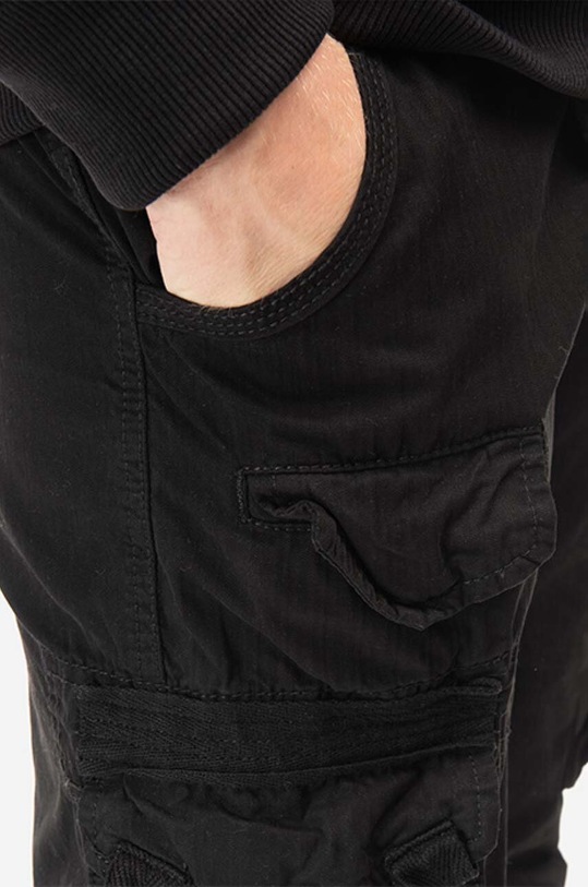Alpha Industries cotton trousers Devision Pant black 108207.03