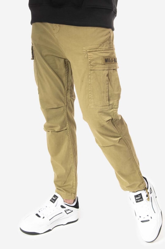Alpha Industries pantaloni Squad Pants 188202.11 verde SS24