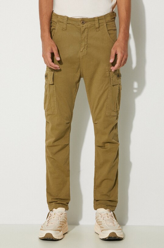 Alpha Industries pantaloni Squad Pants verde 188202.11