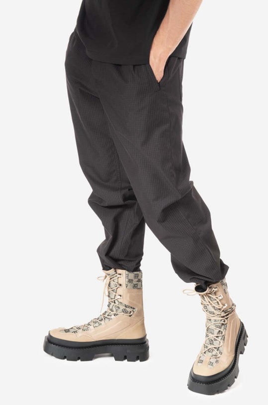 Wood Wood pantaloni de bumbac Stanley Crispy Check Trousers 12235008.5274