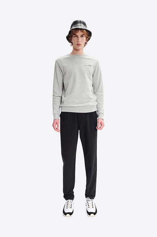 A.P.C. pantaloni de bumbac COERD.H08354 negru AA00