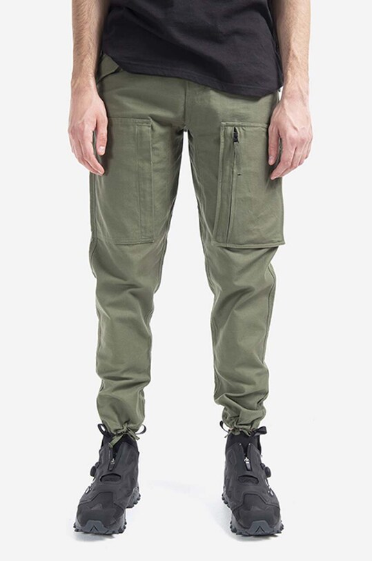 Maharishi spodnie bawełniane U.S. Air Helicopter Trackpants