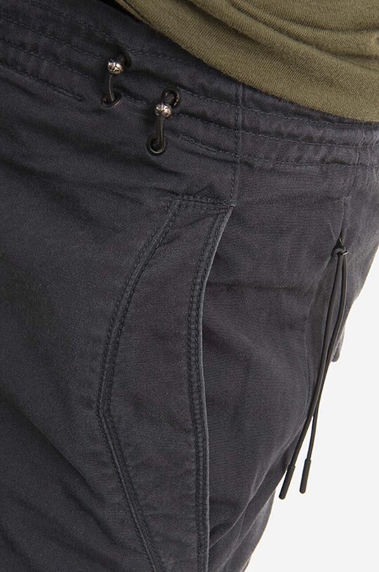 Maharishi cotton trousers Warhol Flowers Snopants 3687.BLACK