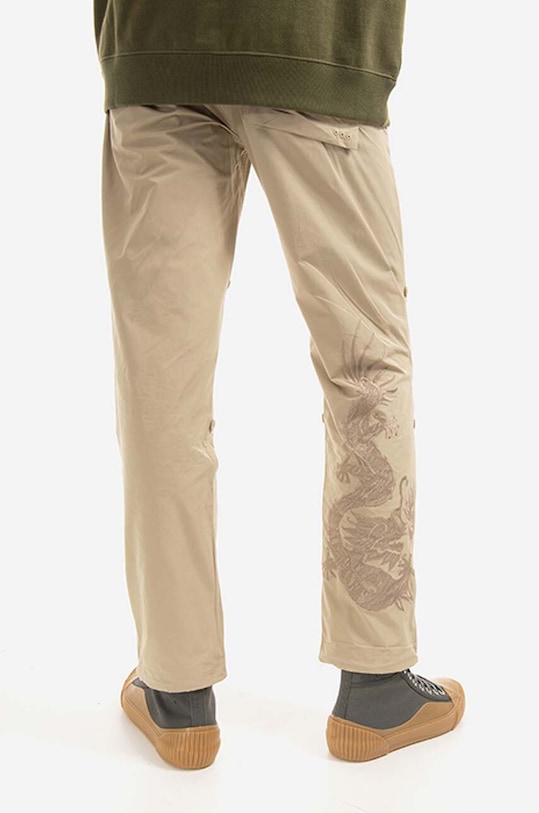 Clothing Maharishi trousers Original Dragon 8127SAND beige